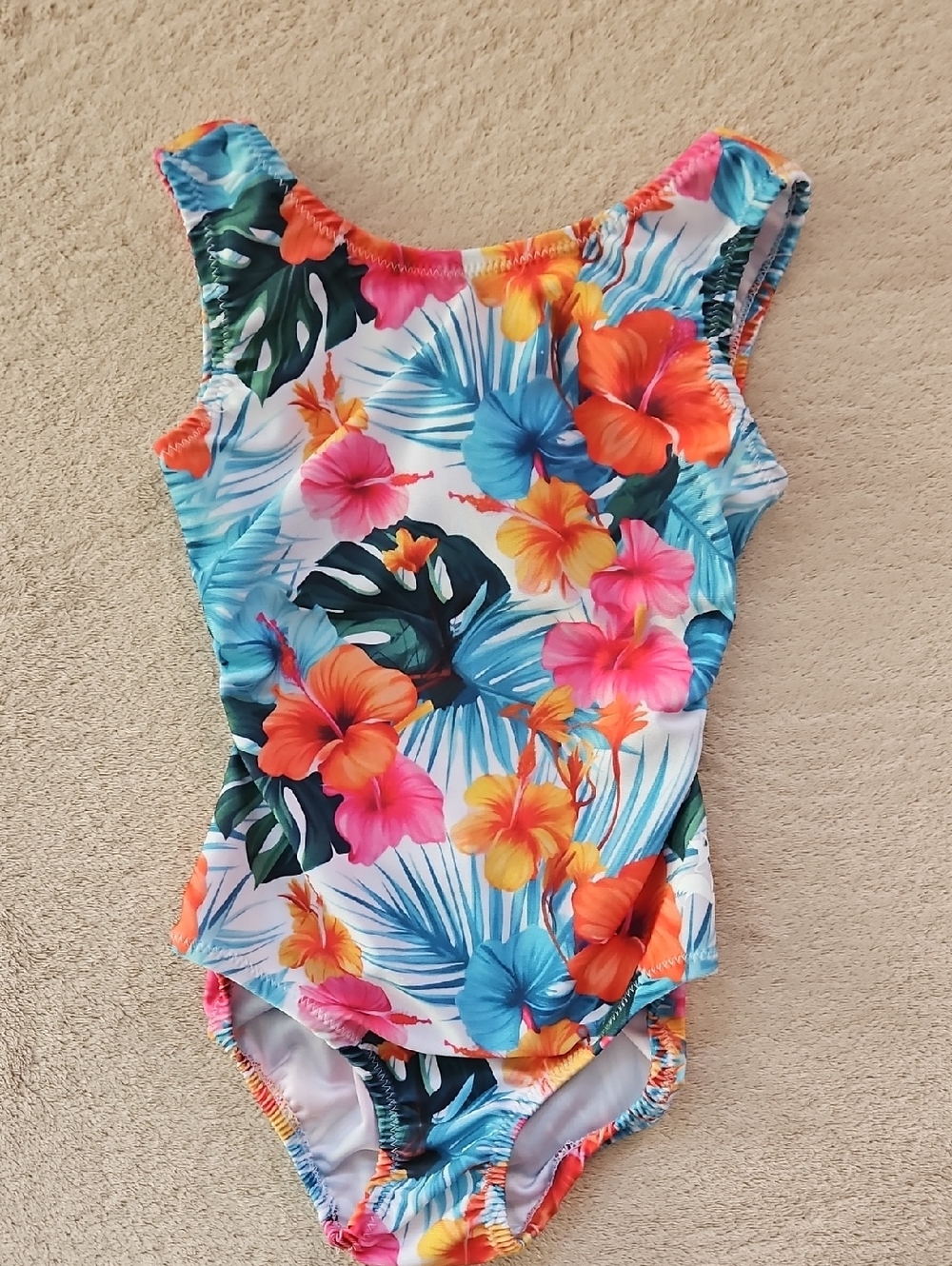 Kids Floral Leotard